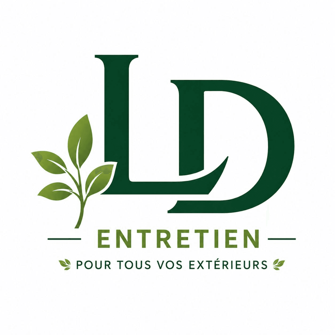 LD Entretien logo: garden and outdoor maintenance in Carmaux
